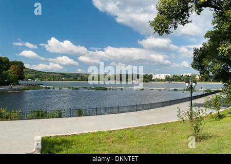 Parcul Valea Morilor (Valley Mills Park) in Chisinau, the capital of Moldova in Eastern Europe. Stock Photo