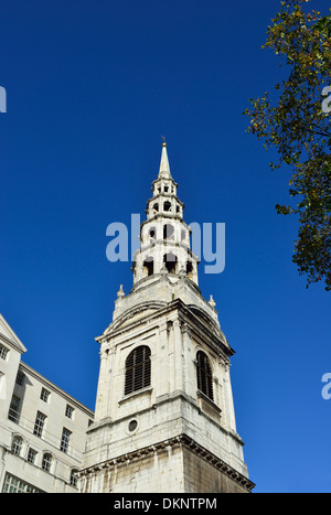 St Bride's church, Fleet Street, London, United Kingdom Stock Photo