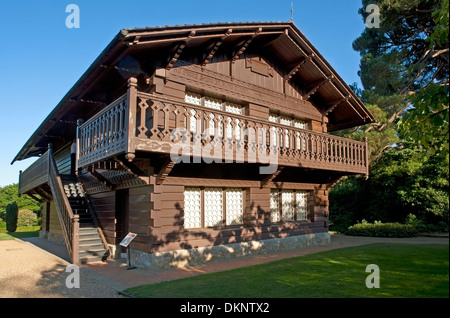 Swiss Cottage Osborne Stock Photo 242547661 Alamy