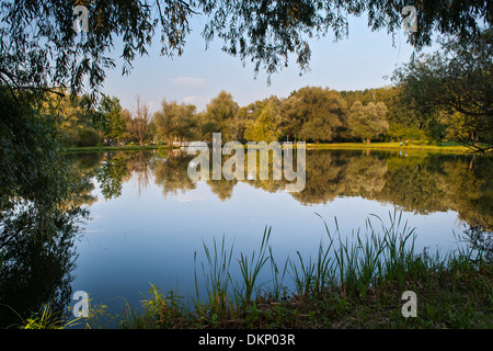 Botanical Gardens of Chisinau, the capital of Moldova in Eastern Europe. Stock Photo