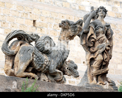 Villa Palagonia (1710s), Bagheria, Sicily, Italy Stock Photo