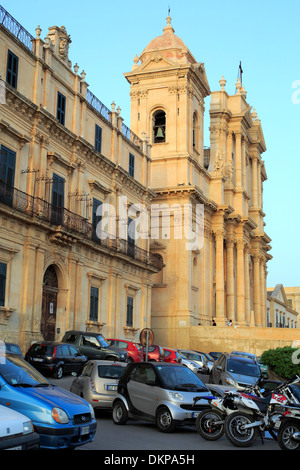 Cathedral (1776), Noto, Sicily, Italy Stock Photo