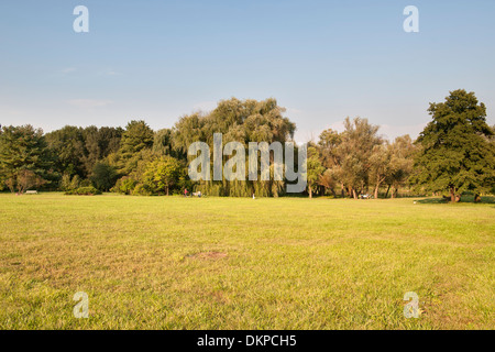 Botanical Gardens of Chisinau, the capital of Moldova in Eastern Europe. Stock Photo