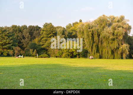 Botanical Gardens of Chisinau, the capital of Moldova in Eastern Europe. Stock Photo