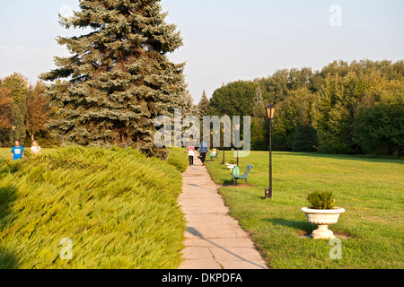 Botanical Gardens of Chisinau, the capital of Moldova in Eastern Europe. Stock Photo