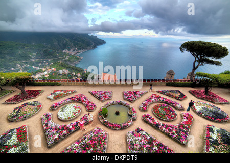 Villa Rufolo, Ravello, Amalfi coast, Campania, Italy Stock Photo