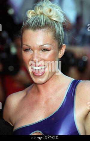 Model and TV presenter Nell McAndrew during the launch of the Macmillan