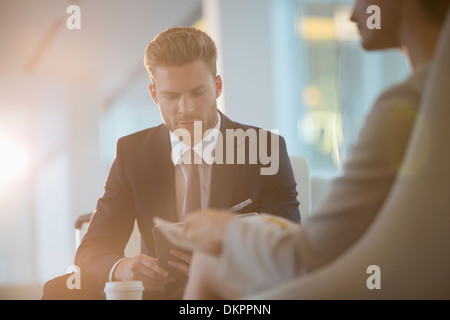 Business people in office Stock Photo