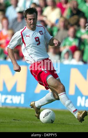 MACIEJ ZURAWSKI.POLAND.NORTHERN IRELAND V POLAND.WINDSOR PARK, BELFAST, NORTHERN IRELAND.05/09/2004.DIH28427.K47873.WORLD CUP PREVIEW 2006 Stock Photo