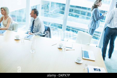 Business people in conference room Stock Photo