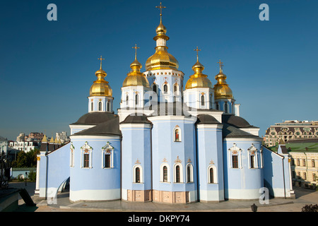 St. Michael's Golden-Domed Monastery in Kiev, the capital of Ukraine. Stock Photo