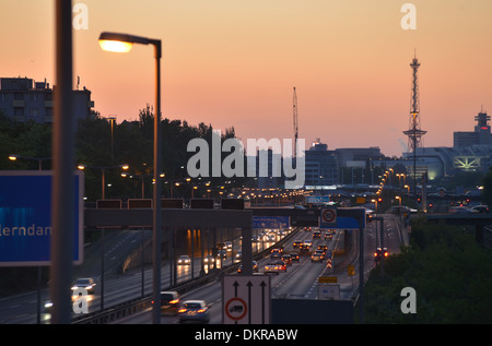 Stadtautobahn, A 100, Wilmersdorf, Berlin, Deutschland Stock Photo