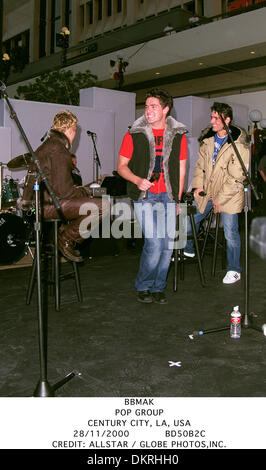 Nov. 28, 2000 - CENTURY CITY, LA, USA - BBMAK.POP GROUP.CENTURY CITY, LA, USA.28/11/2000.BD50B2C.CREDIT:(Credit Image: © Globe Photos/ZUMAPRESS.com) Stock Photo