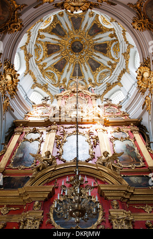 Interior of St Andrew's Church in Kiev, the capital of Ukraine. Stock Photo