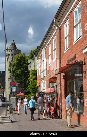 Hollaendisches Viertel, Friedrich-Ebert-Strasse, Potsdam, Brandenburg, Deutschland / Holländisches Stock Photo