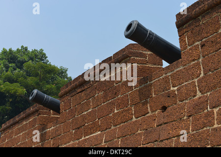 Kanonen, Fort, Melaka, Malaysia Stock Photo