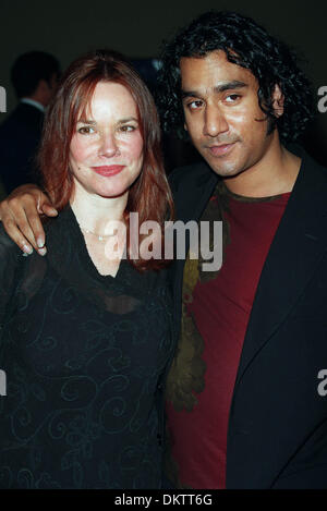 Image of Actress Barbara Hershey and actor Naveen Andrews arrive as guests