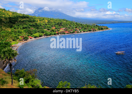 Jemeluk Bay, Amed, Bali, Indonesia Stock Photo