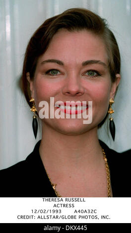 Theresa Russell actress Stock Photo: 20228244 - Alamy