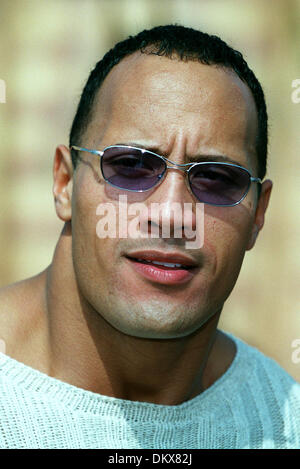 THE ROCK.WWF WRESTLER & ACTOR.SANTA MONICA, LA, USA.03/10/2001