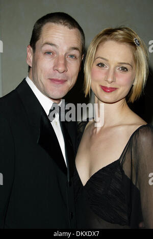 FRENCH STEWART & K. LA NASA.ACTOR & ACTRESS WIFE.HILLS, LOS ANGELES,USA.BEVERLY HILTON HOTEL, BEVERLY.02/05/2002.LA3199 Stock Photo