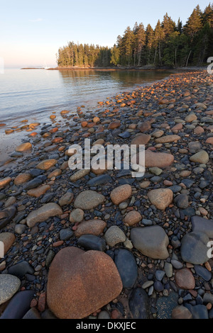 Scenic Maine, Roque Island Archipelago, Down East, Maine Stock Photo