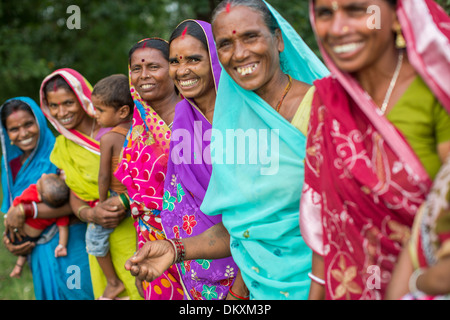 Women in Bihar State, India. Stock Photo