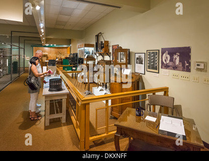 Display in the Estates Museum at the Edison and Ford Winter Estates, Fort Myers, Florida, USA Stock Photo