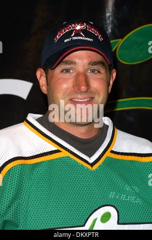 Jan. 1, 1980 - El Segundo, CA, USA - K32208KI.SCORE ANNUAL CELEBRITY HOCKEY GAME -.NHL VS. HOLLYWOOD - .AT HEALTHSOUTH TRAINING CENTER IN EL SEGUNDO, CALIFORNIA -.08/17/2003  -. KATHRYN INDIEK /    2003.CHRIS DRURY(Credit Image: © Globe Photos/ZUMAPRESS.com) Stock Photo