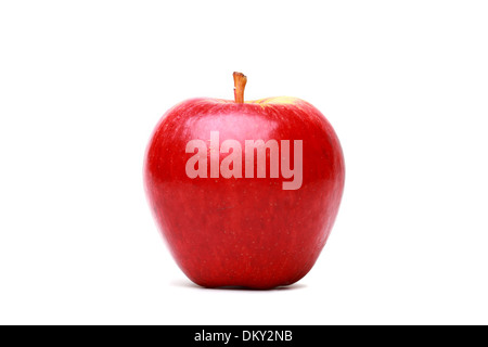 Red apple isolated on white background Stock Photo