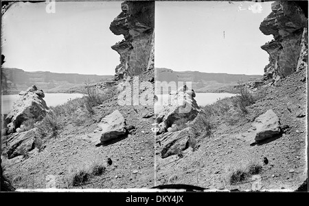 Green River. Glen Canyon. Old nos. 392, 402, 1871 - 1878 517863 Stock Photo