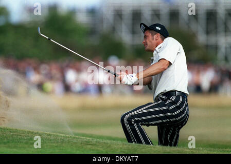 JESPER PARNEVIK.THE OPEN, ROYAL LYTHAM.THE BRITISH OPEN, ROYAL LYTHAM.THE OPEN.22/07/2001.Q88A12C. Stock Photo