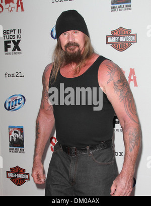 Rusty Coones Premiere Screening of FX's 'Sons Of Anarchy' Season 5 Held at Westwood Village Theater Los Angeles Califorina - Stock Photo