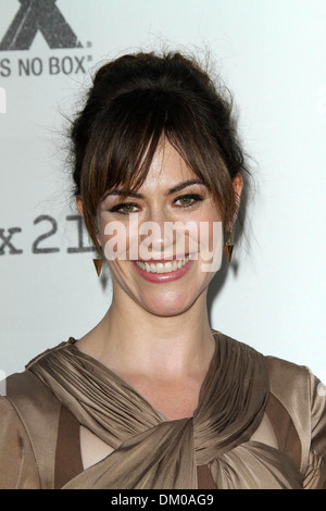 Maggie Siff Premiere Screening of FX's 'Sons Of Anarchy' Season 5 Held at Westwood Village Theater Los Angeles Califorina - Stock Photo