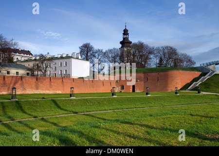 Zamosc  fortifications Stock Photo