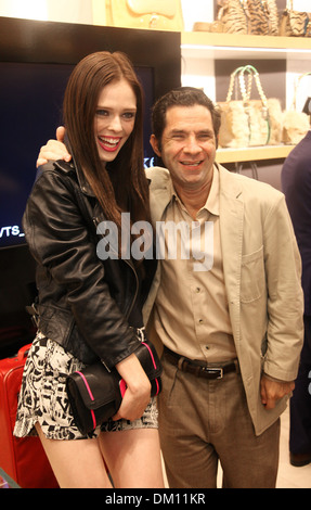 Coco Rocha Fashion's Night Out 2012 - Longchamp New York City, USA - 06.09.12 Stock Photo