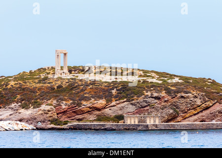 Sanctuary of Delian Apollo in Naxos island Greece Stock Photo