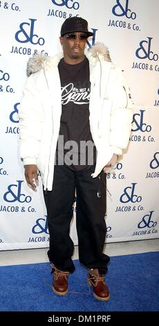 May 5, 2001 - K40847AR.JACOB THE JEWELER TO CELEBRATE THE GRAND OPENING OF THE '' JACOB & CO. FLAGSHIP BOUTIQUE ''.IN NEW YORK CITY.12-13-2004. ANDREA RENAULT-   2004.SEAN P DIDDY COMBS(Credit Image: © Globe Photos/ZUMAPRESS.com) Stock Photo