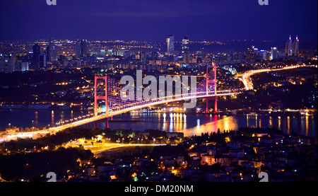 bosphorus bridge istanbul Turkey Stock Photo