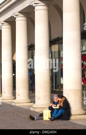 Covent Garden Piazza, Central London, England, UK Stock Photo