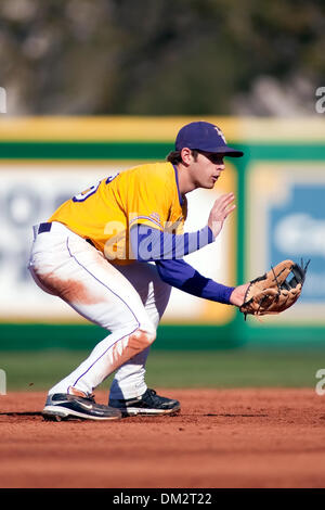 William & Mary at LSU; LSU infielder Austin Nola (36) is tagged out at  third base by Ryan Williams; LSU won the game 7-4; Alex Box Stadium, Baton  Rouge; LA. (Credit Image: © John Korduner/Southcreek Global/ZUMApress.com  Stock Photo - Alamy