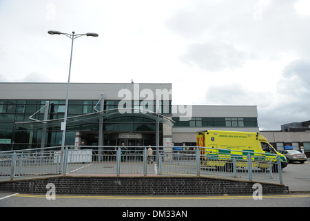 Ysbyty Gwynedd Hospital in Bangor Stock Photo