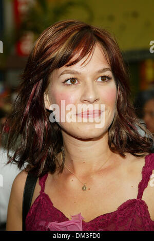 June 6, 2002 - Los Angeles, CALIFORNIA - THE BOURNE IDENTITY WORLD PREMIERE.AT LOEWS CINEPLEX UNIVERSAL Los Angeles WALK.LOS ANGELES, CA.FRANKA POTENTE. FITZROY BARRETT /    6-6-2002        K25209FB         (D)(Credit Image: © Globe Photos/ZUMAPRESS.com) Stock Photo