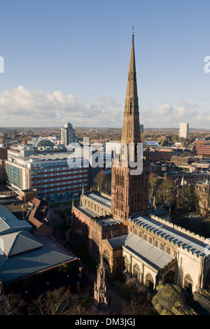 Holy Trinity Church Coventry Stock Photo