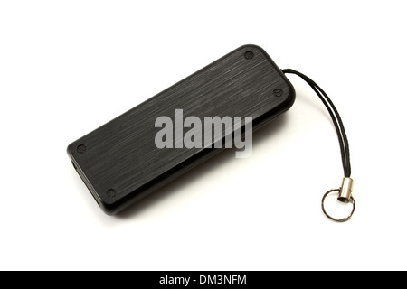 USB flash drive on white background Stock Photo