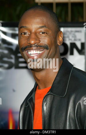 Apr. 23, 2002 - Los Angeles, CALIFORNIA - THE SALTON SEA.PREMIERE AT THE EGYPTIAN THEATRE IN LOS ANGELES, CA.ISAIAH WASHINGTON. FITZROY BARRETT /    4-23-2002        K24818FB         (D)(Credit Image: © Globe Photos/ZUMAPRESS.com) Stock Photo