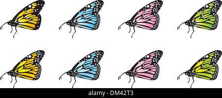 vector butterflies Stock Vector