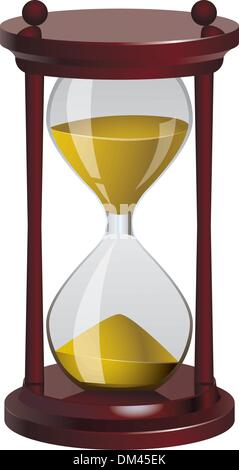 Sand Clock. Vector illustration Stock Vector Image & Art - Alamy