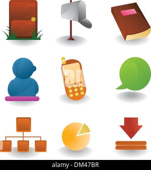 icons Stock Vector