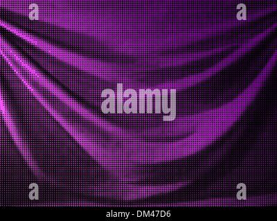 Vector background with distorted dots Stock Vector